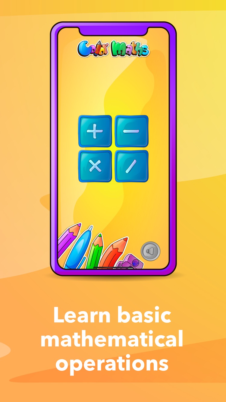 Color Maths: learn basic mathematical operations